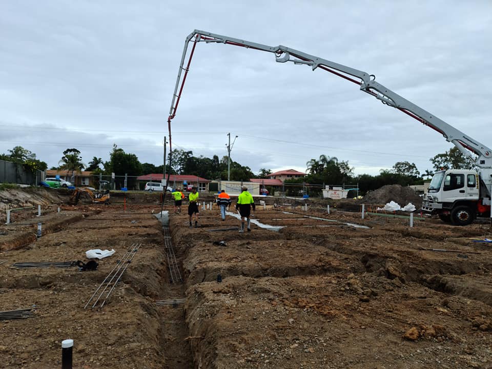 "Experienced concrete contractor delivering quality foundation work on-site. Trust us for professional concrete services, ensuring strong, reliable bases for your construction projects."