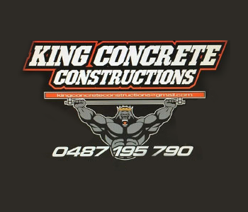 "King Concrete Constructions - Your top choice for durable and reliable concrete solutions. Contact us at 0487 195 790 or kingconcreteconstructions@gmail.com for expert service and quality results."